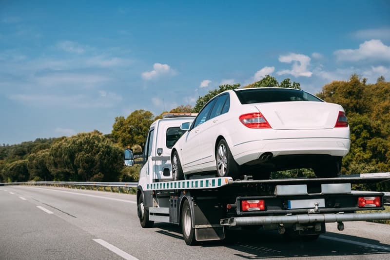 voiture en panne